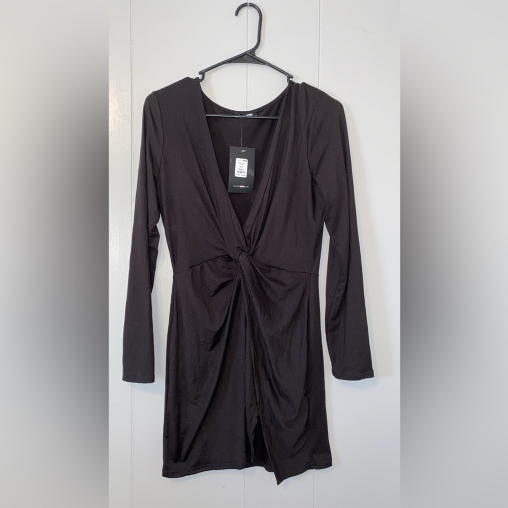 Fashion Nova Sugar Frenzy Black Dress, Size L